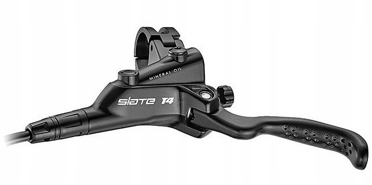 Lewa klamka hamulcowa hydrauliczna Trp Slate T4 przód przednia dźwignia