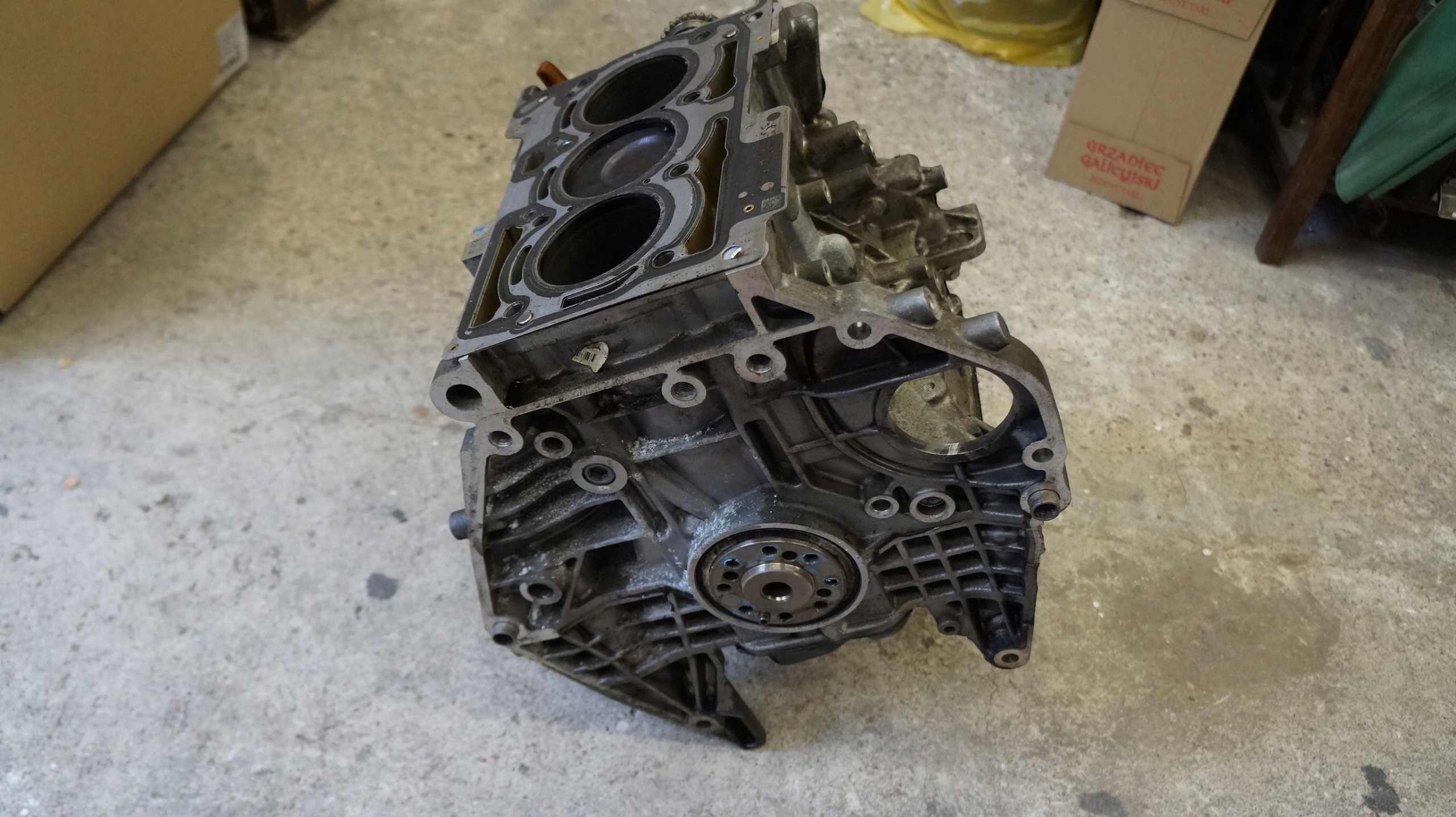 FIAT 500 JEEP RENEGADE 1.0 TURBO 55282151 DÓŁ SILNIKA SILNIK BLOK Z WAŁEM Numer katalogowy części 55282151