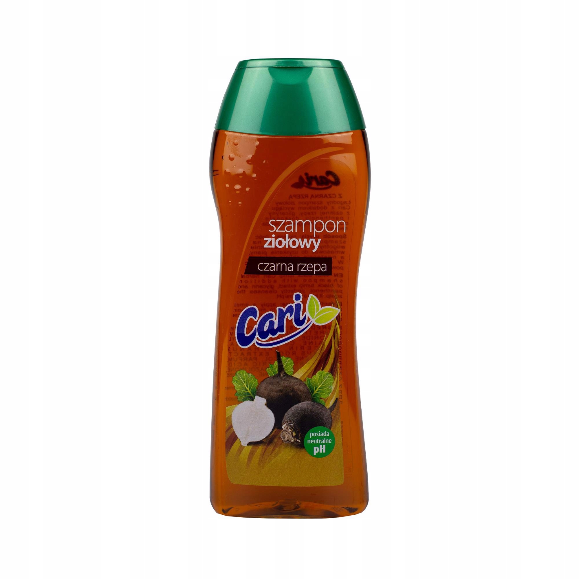 

Cari Szampon Do Włosów 300ML Czarna Rzepa
