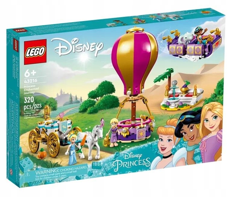 LEGO DISNEY PRINCESS 43216 PODRÓŻ KSIĘŻNICZKI