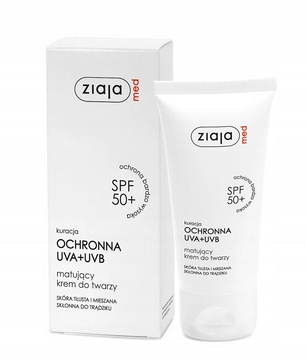 

Ziaja Med Spf 50+ Matujący Krem do twarzy 50ml