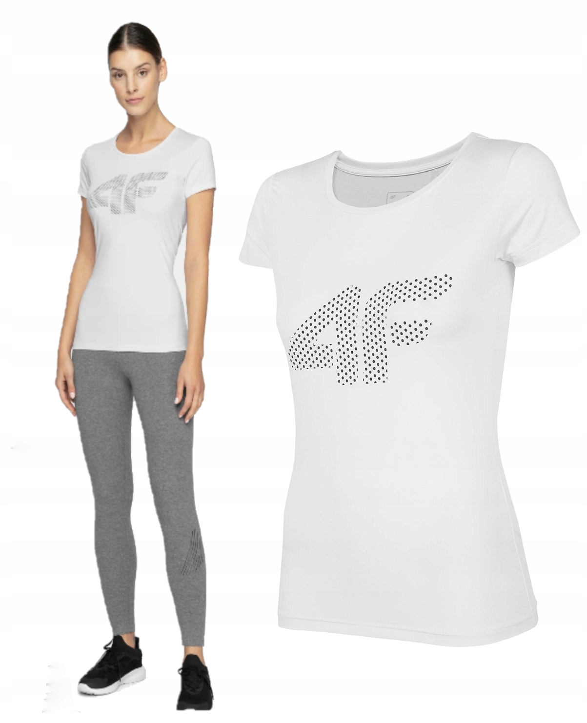 

T-shirt Damski Fitness Termoaktywny 4F TSDF004 XL