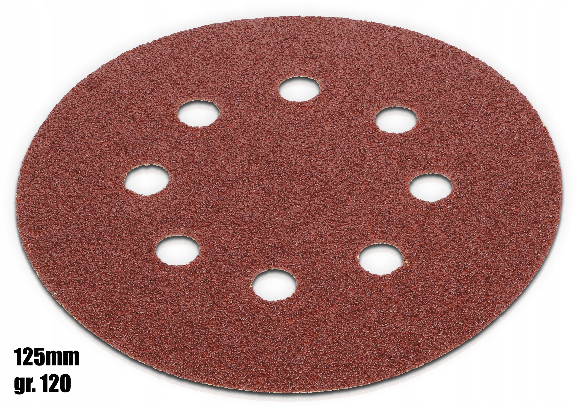 

Papier ścierny rzep krążek 125mm gr 120 5 sztuk