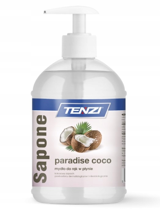 

Tenzi Sapone Paradise Coco 0.5L mydło w płynie