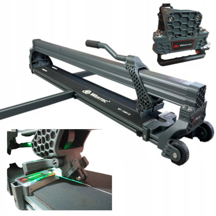 Maszynka Do Cięcia Glazury Gresu TurCut 1200mm Laser Kółka Transport Wertec