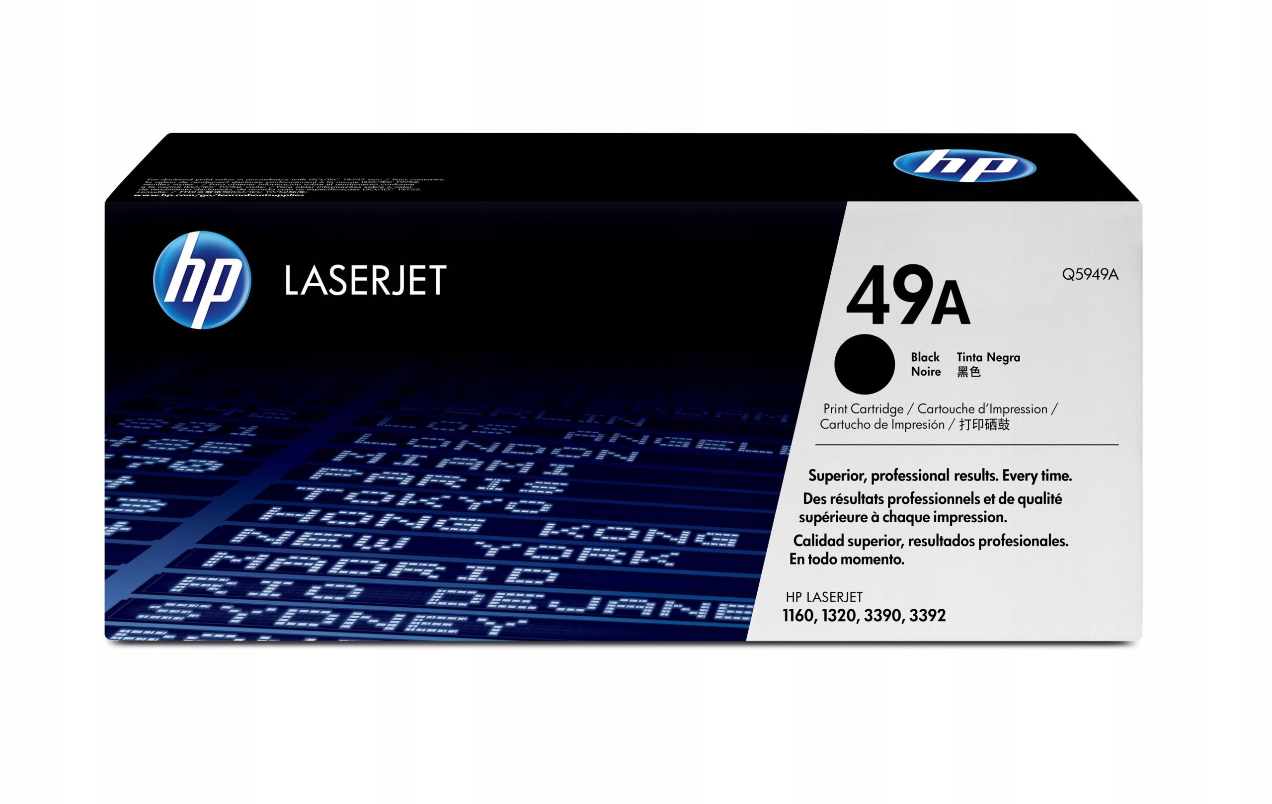Toner Hp 49A Q5949A 2,5 tisíc K Originál Hp LBP-3300 3360 Lj 1320 3360 3390