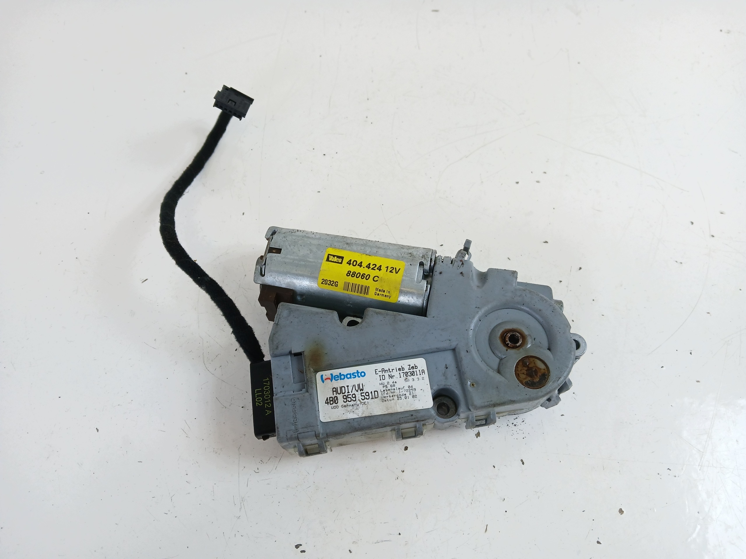 AUDI A6 C5 Motor Schiebedach 4B0959591D