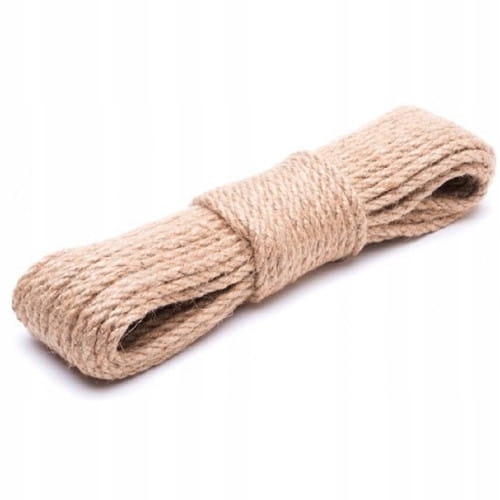 Jutové lano 10mm 20mb