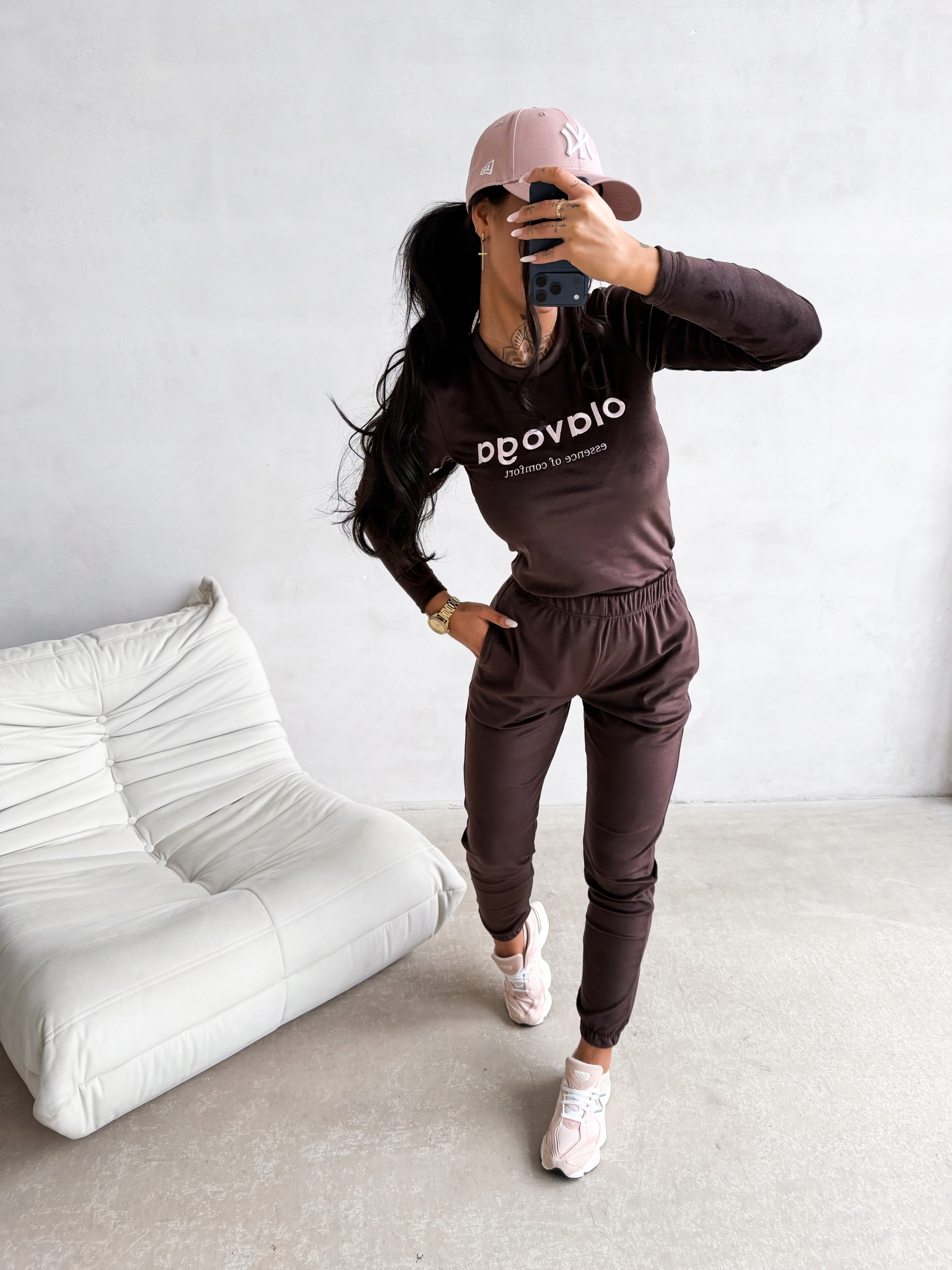 Dámský Komplet Selira Olavoga Čokoládový