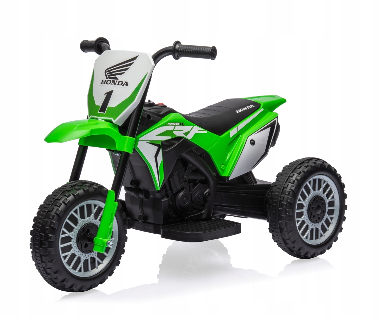 Motocykl Dla Dzieci Honda Crf 450R Green Na Akumulator Milly Mally