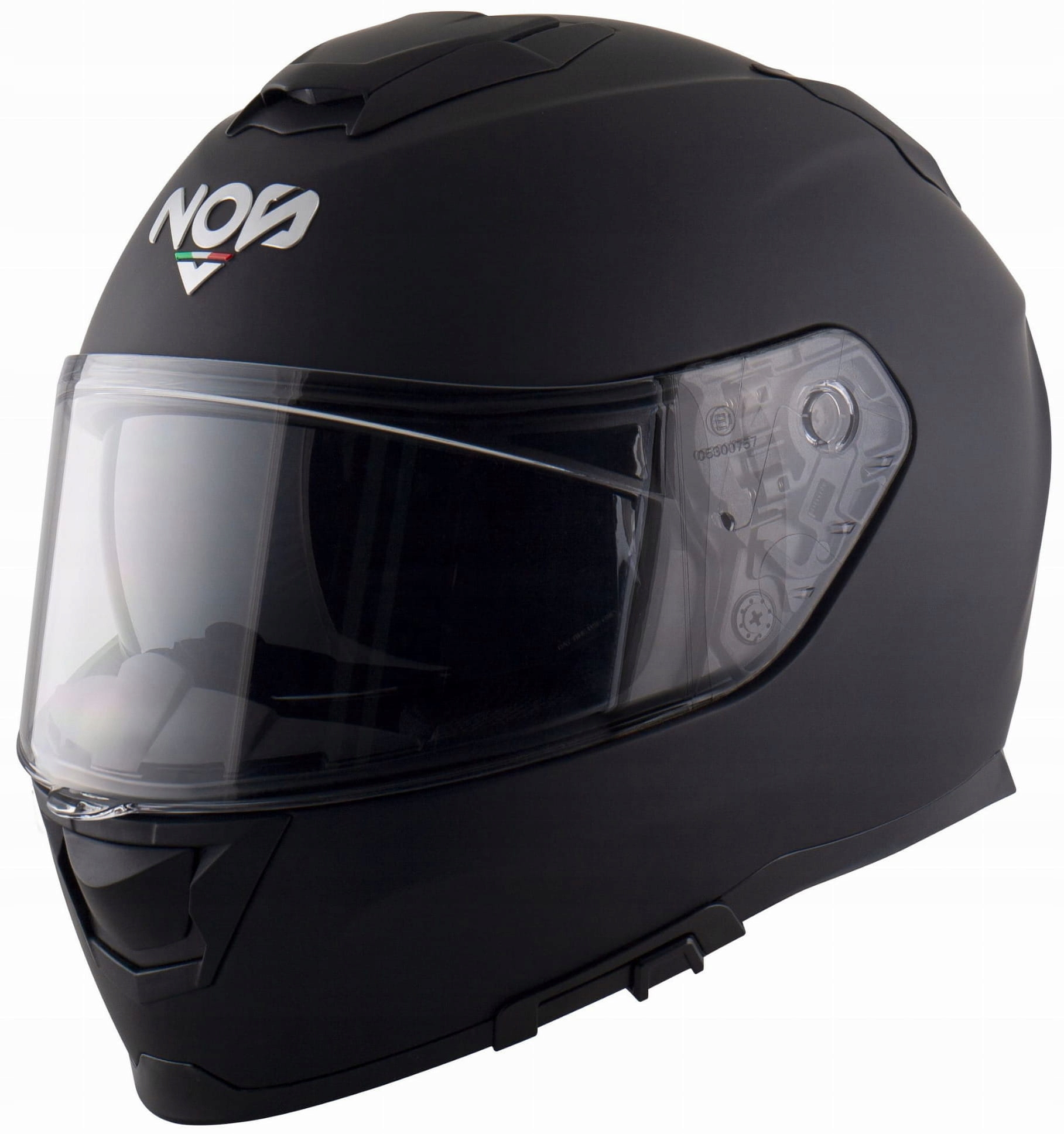 Nos NS-11F Čierna Matová Motocyklová Prilba Integrálna Čierna Matná