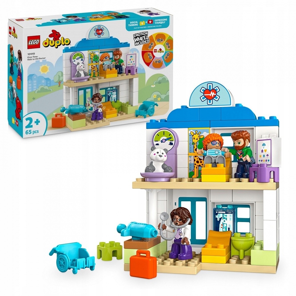 Lego Stavebnice Duplo Poprvé: Návštěva lékaře 10449