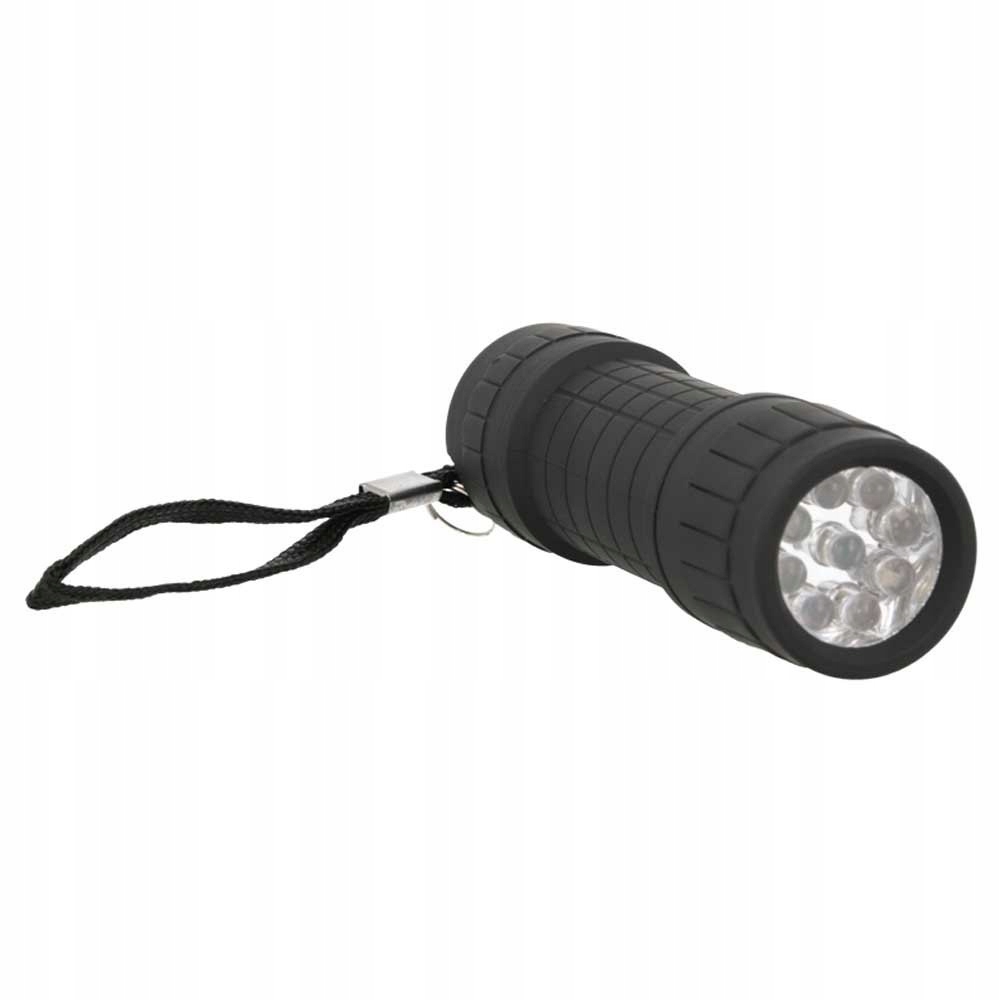 Latarka 9 led na baterie