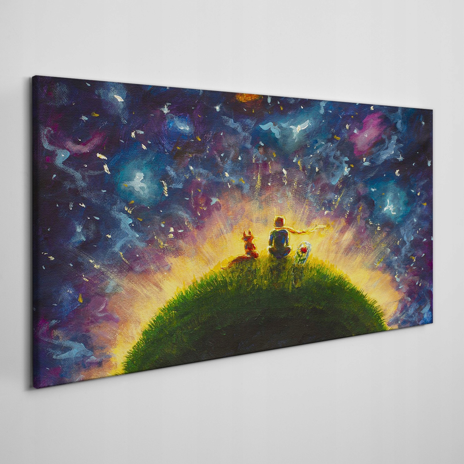 

Nowoczesny obraz na płótnie Malarstwo 100x50 cm