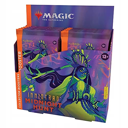 Magic: The Gathering Innistrad: Midnight Hunt Collector Booster Box, 12 Pac
