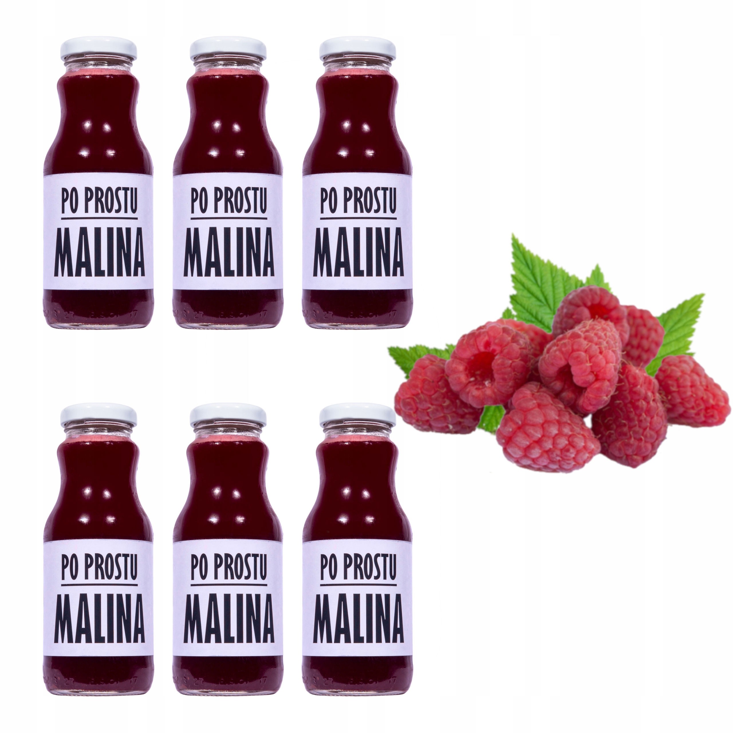 

6x Sok malinowy Nfc Bez Cukru naturalny 100% 250ml