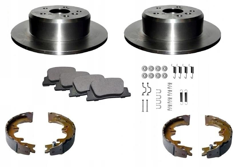 Kotouče Čelisti Toyota Camry 1999-2001 Zadní Sada 288 MM