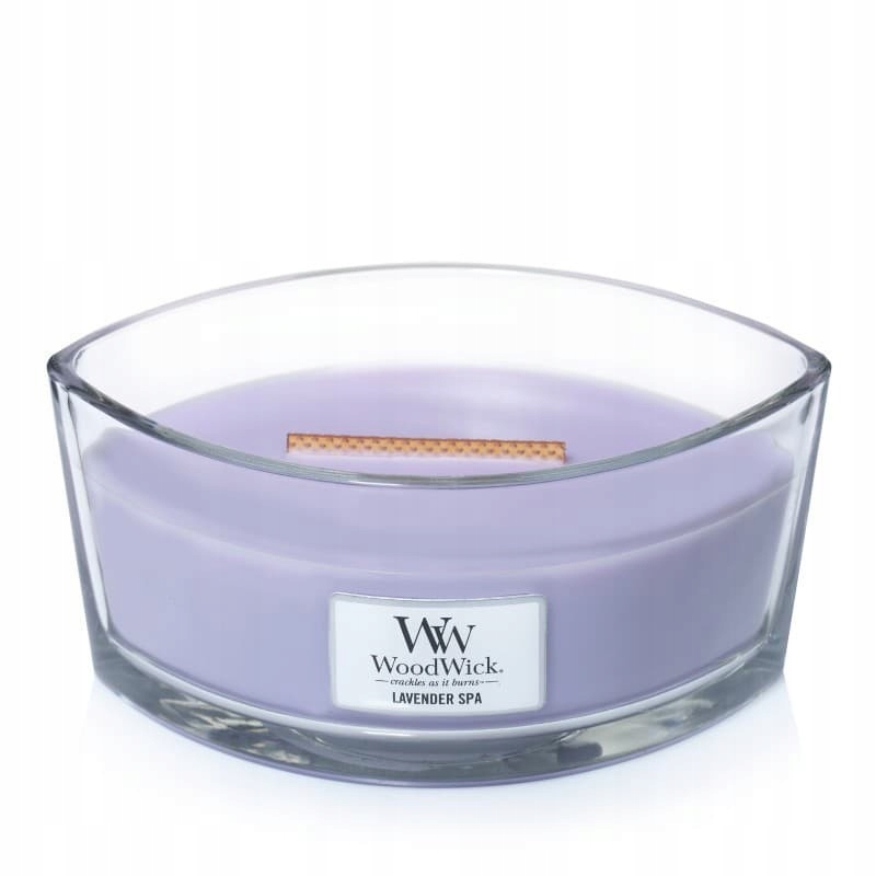 WoodWick Svíčka Lavender Spa Velká elipsa 12 cm(45