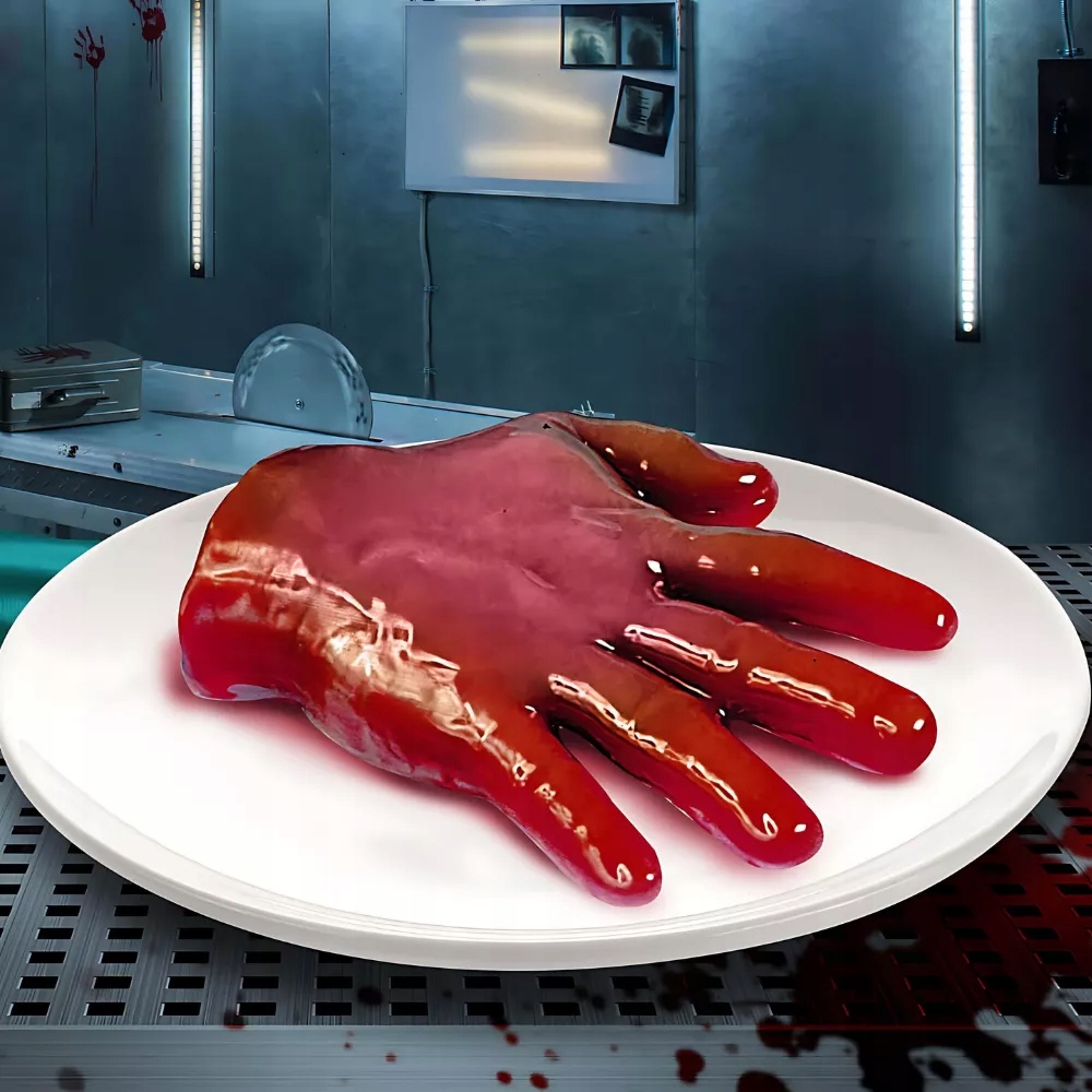 Foremka Forma ludzka DŁOŃ RĘKA na galaretkę HALLOWEEN 27cm Kod producenta GU24564