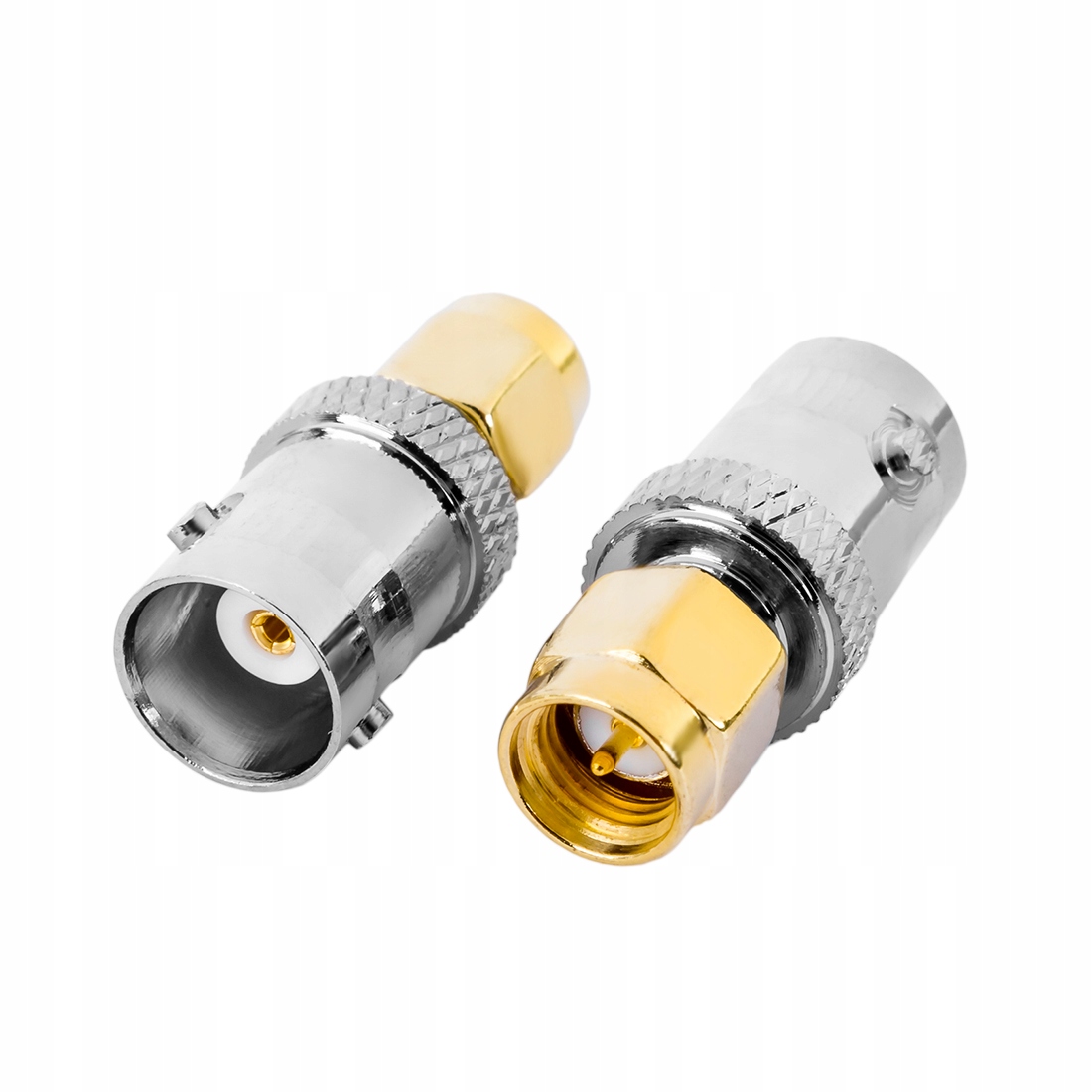 Adapter przejściówka GSM gniazdo BNC na wtyk SMA Złącza inne