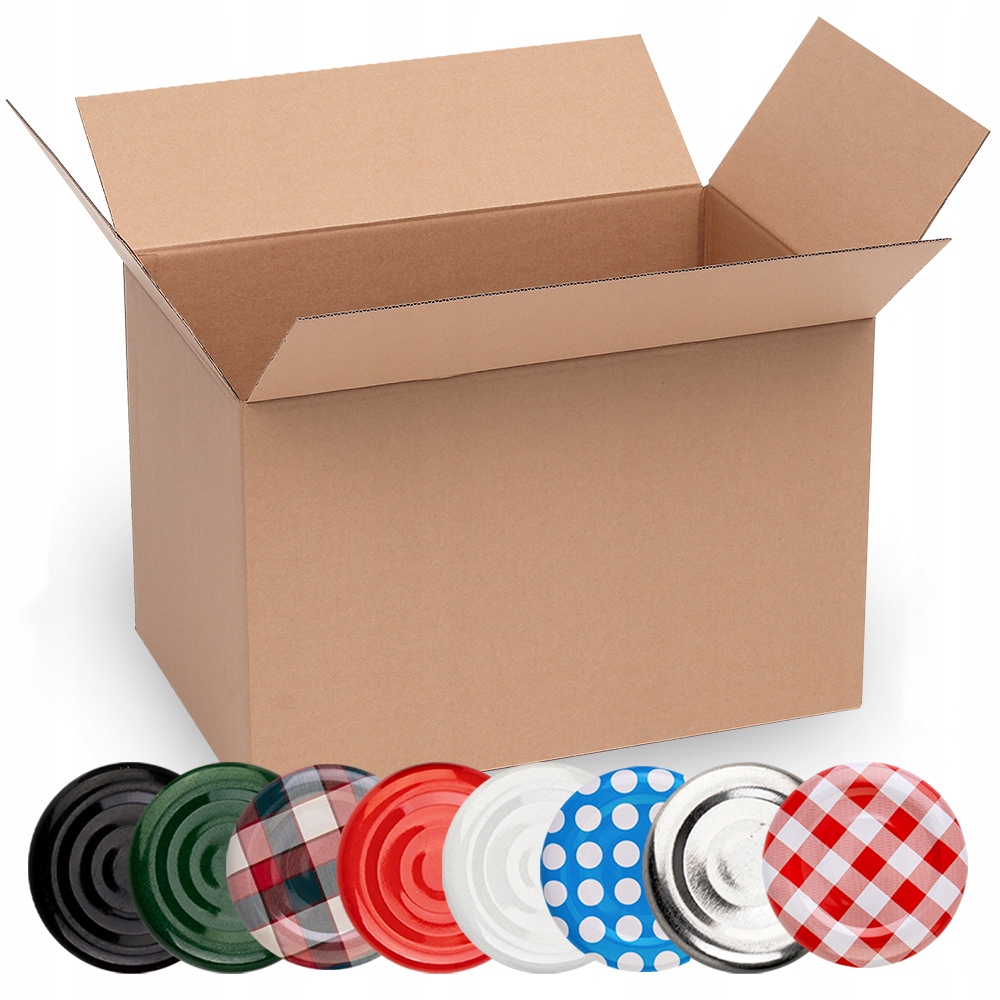 3000 x Karton Šroubováků Šroubovací Víčka Šrouby S Klikem Víčko 38 MM Na Sklenice