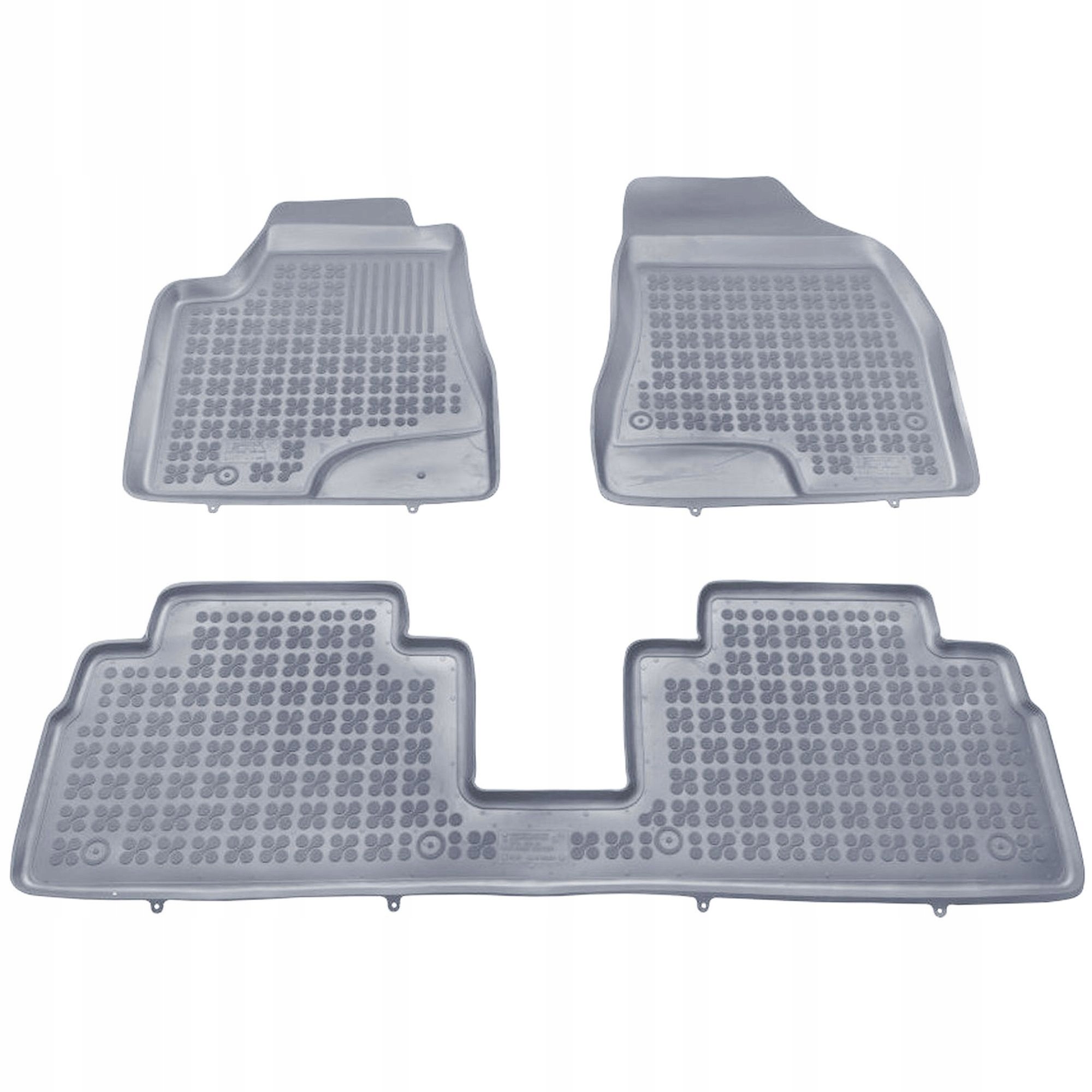 Šedé gumové koberce Lexus Rx II (XU30) 2003-2008