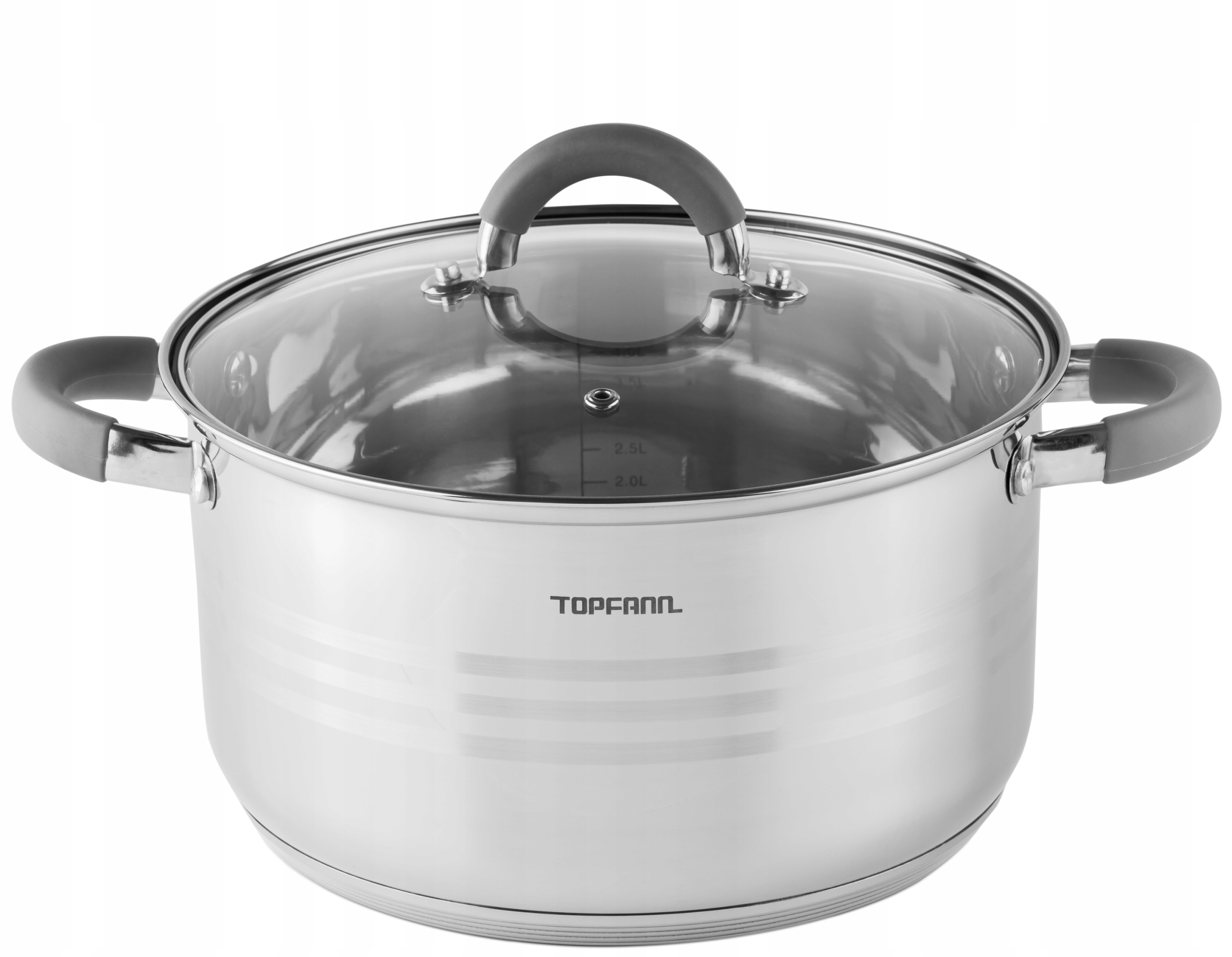 

Garnek Ze Stali Nierdzewnej 22CM Gaz 4L Indukcja