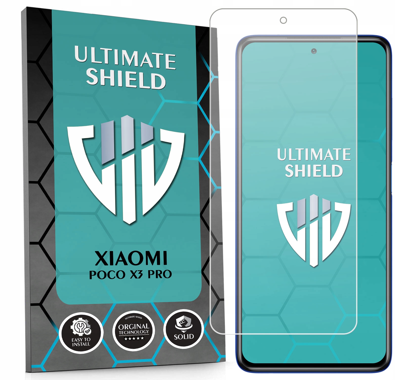 Sklo 3x Displej 7x Fotoaparát Rychlý Objektiv Pro Xiaomi Poco X3 Pro