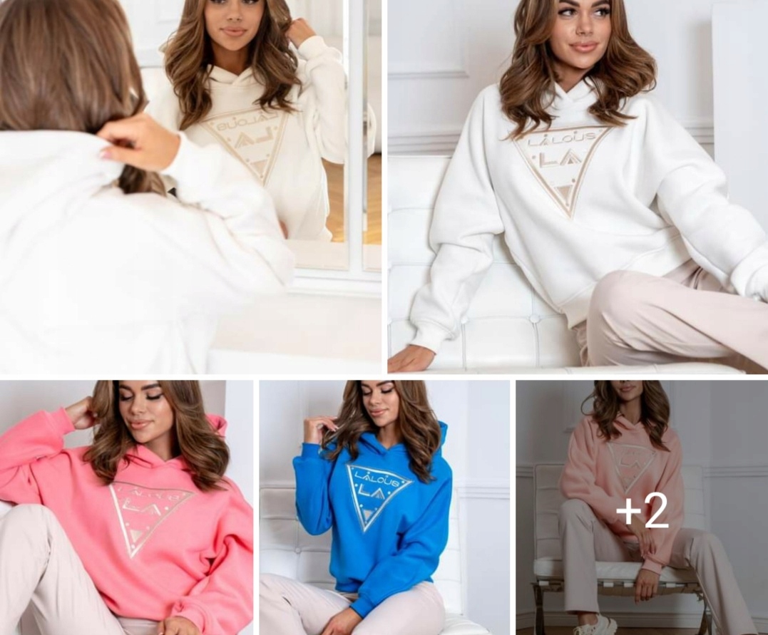 Mikina Růžová z škrábaného úpletu s logem 0918 Lalous vel S