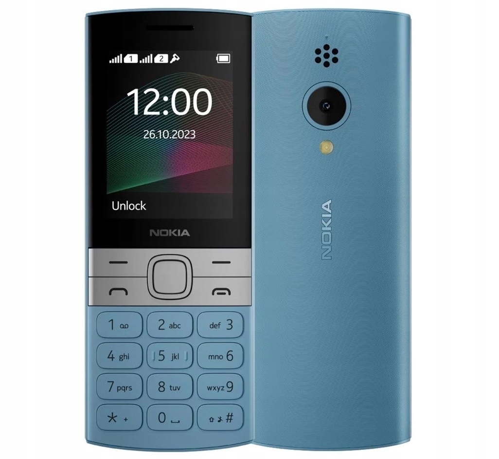 Telefon Komórkowy Nokia 150 (2023) Ds TA-1582 Ds 4 Mb 1450 mAh Niebieski