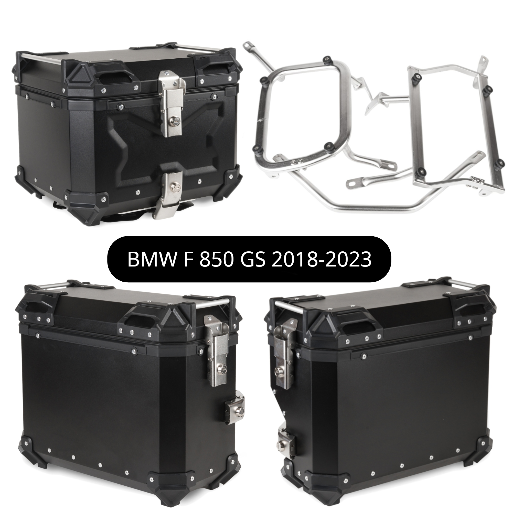 Kufřík Kufry Hliníkové Rámy Bmw F 850 Gs F850GS 2018-2023 Sada TopX