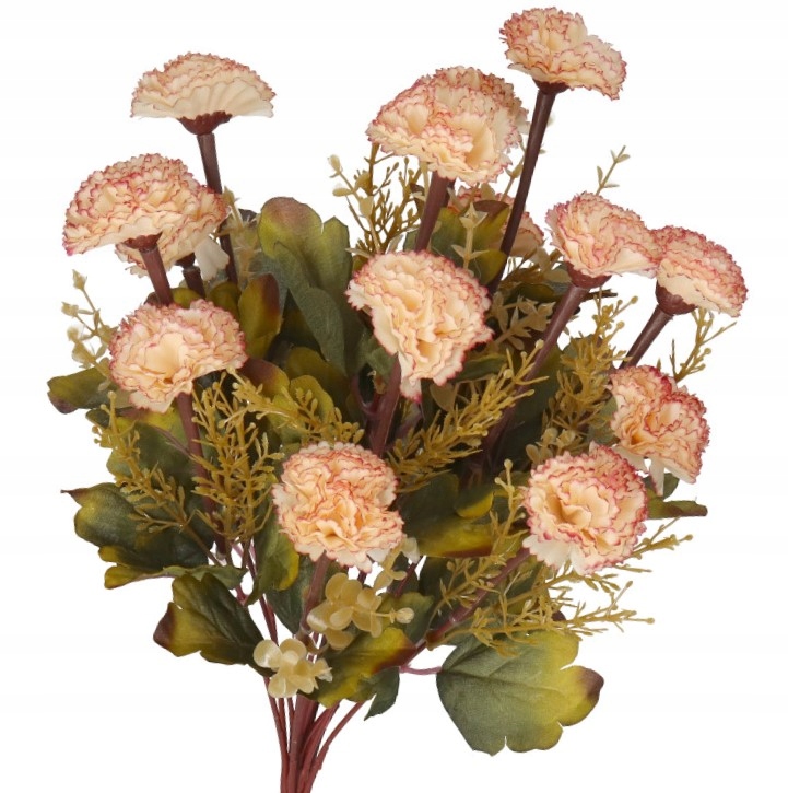 SZTUCZNE KWIATY ROŚLINY BUKIET GOŹDZIK GOŹDZIKI XL