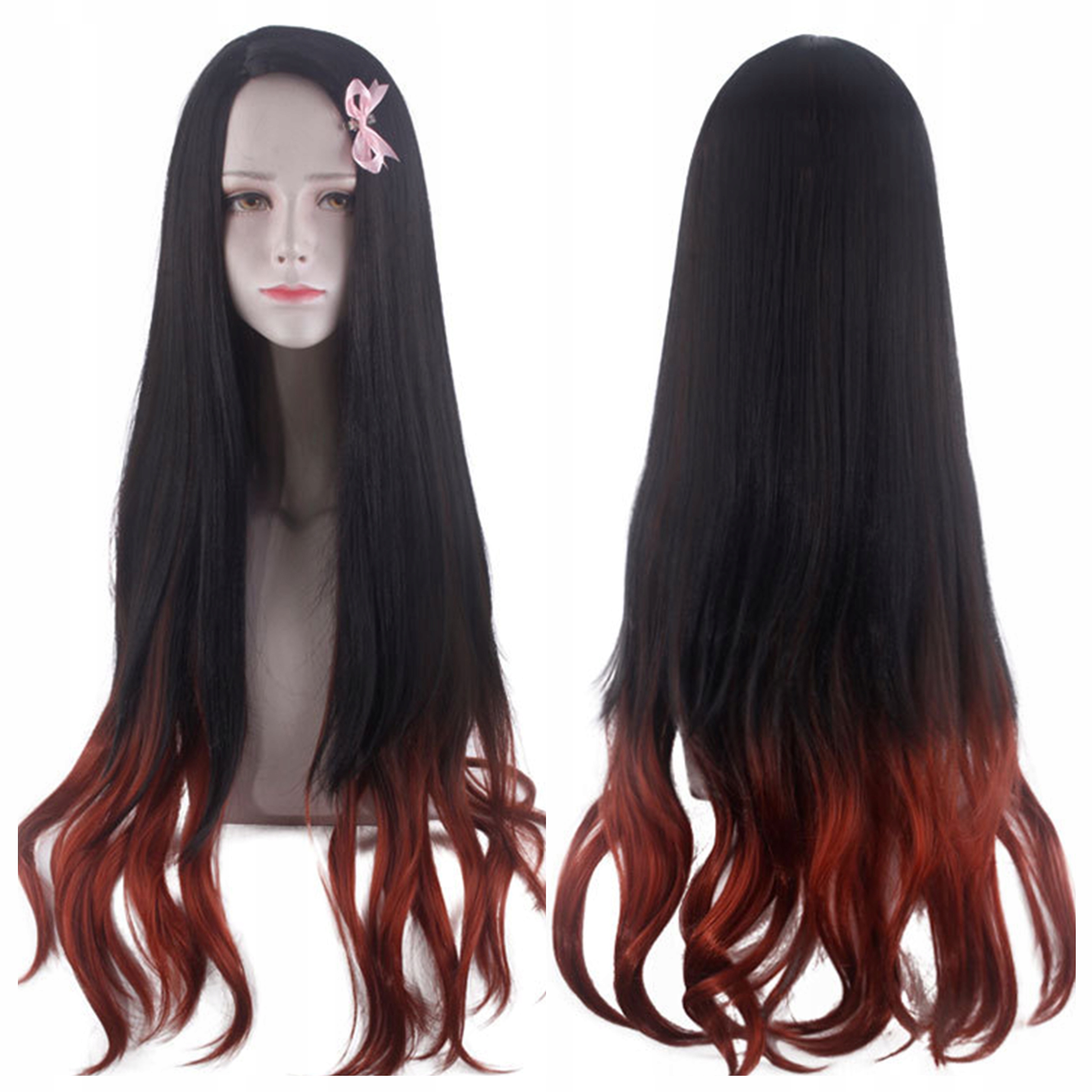 

Peruka Nezuko Kamado cosplay anime Demon Slayer
