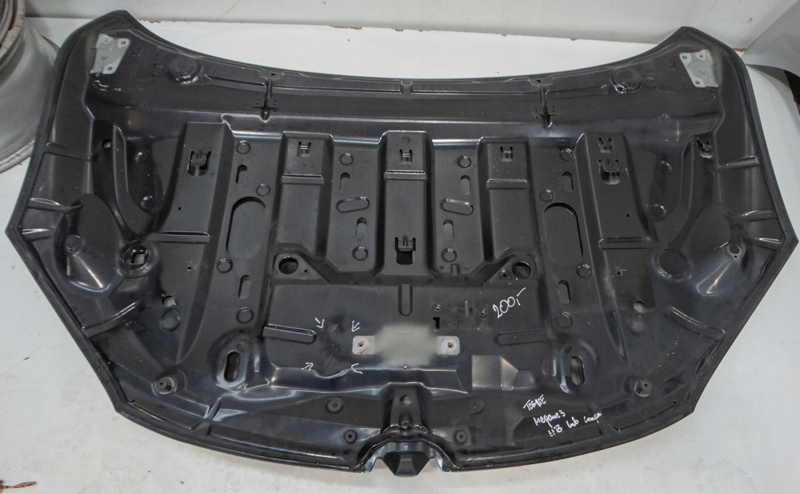 bonnet front RENAULT MEGANE III HATCHBACK TEGNE
