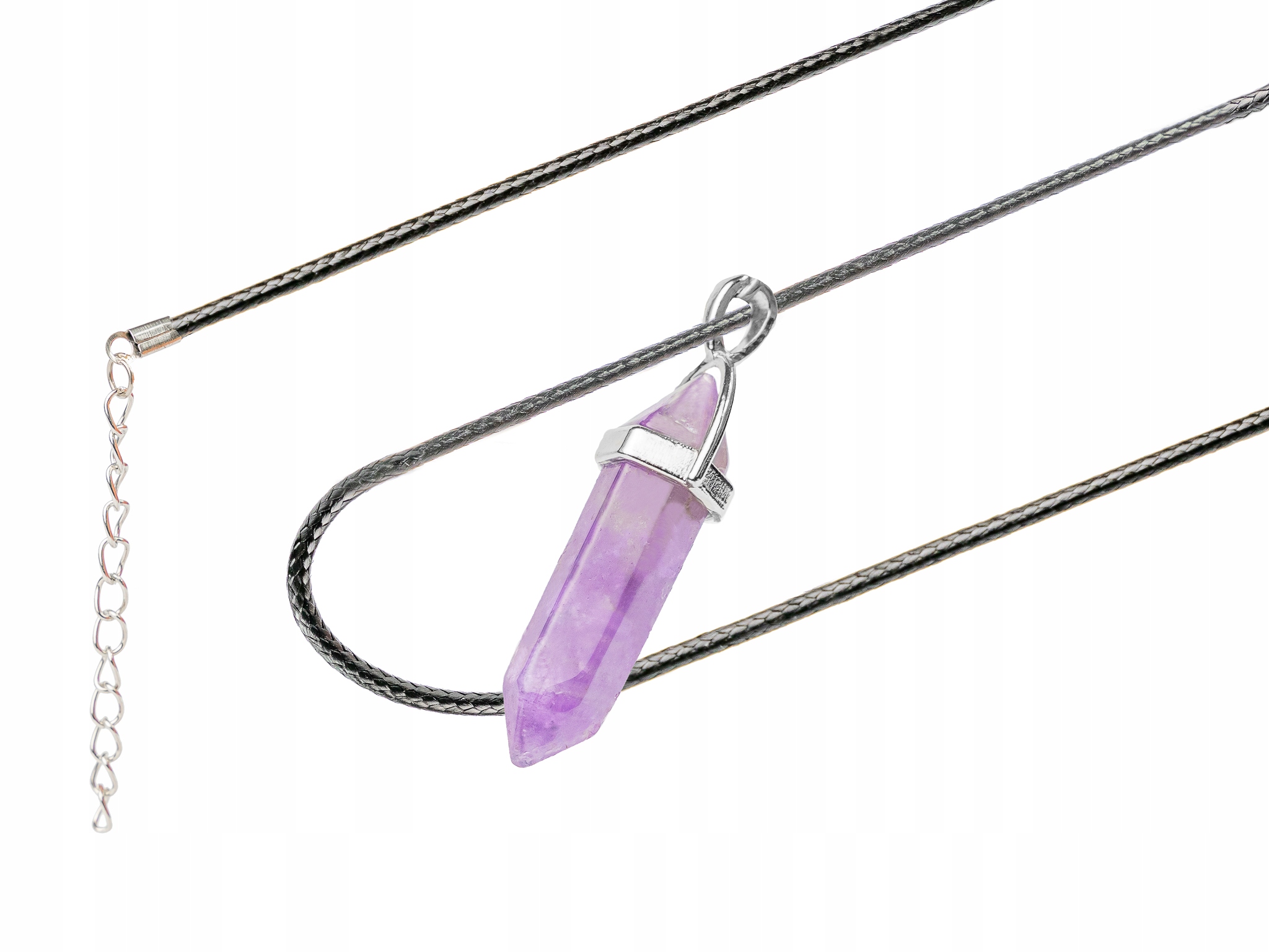 

Wisiorek Ametyst kamień Amethyst naszyjnik