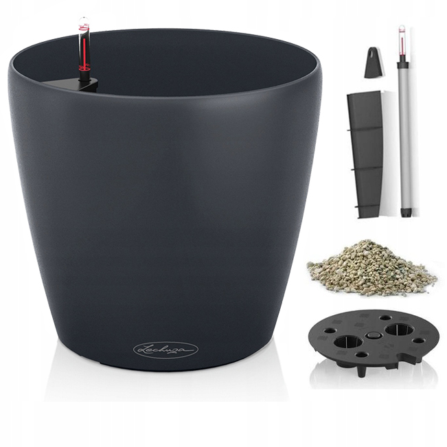 

Donica Lechuza Classico Color 18 Szary Łupek