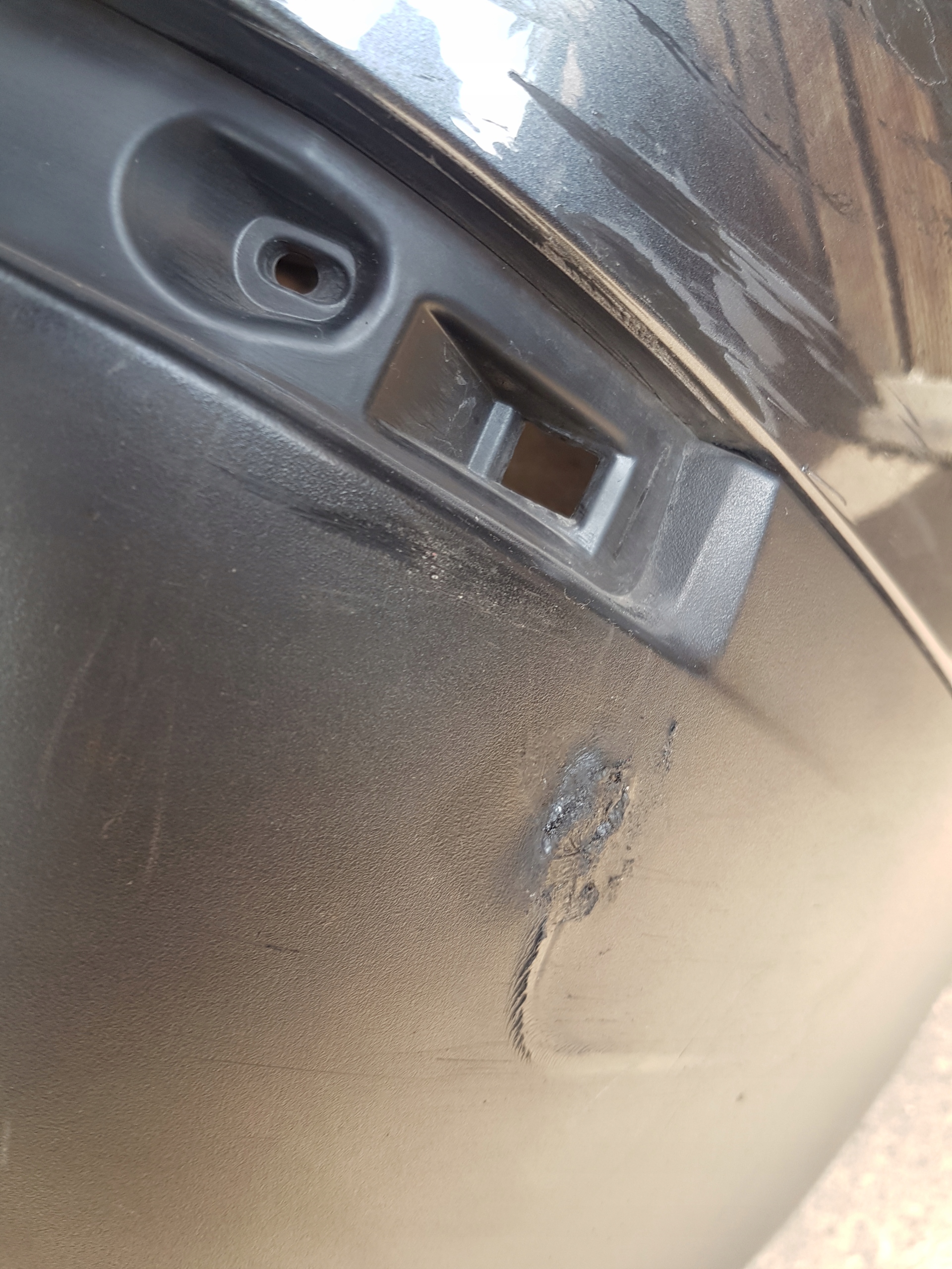 bumper rear BMW X1 F48