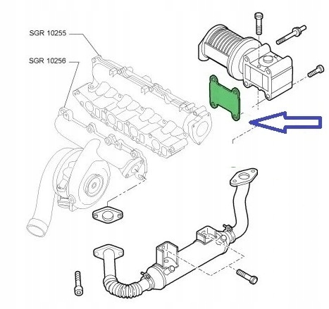 Zaślepka zaworu EGR 1.9JTD ALFA ROMEO FIAT 1.9CDTi OPEL * EAN (GTIN) 5902553472790
