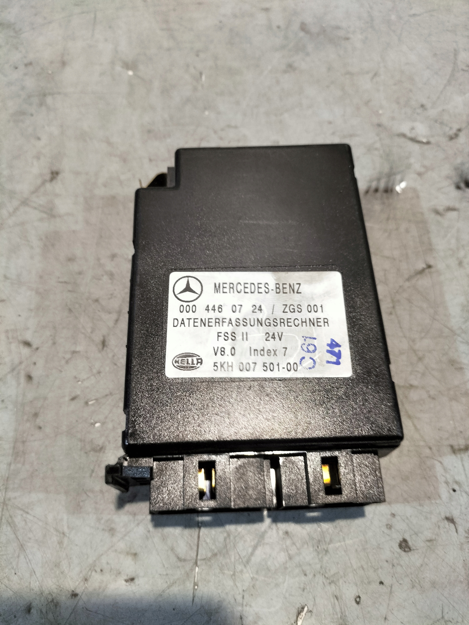 control unit module FSS II MERCEDES 0004460724