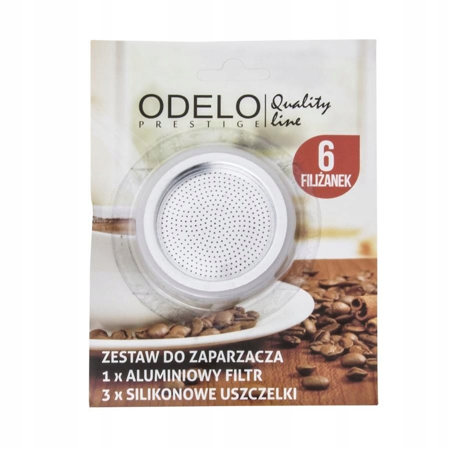 

Komplet Filtr +3X Uszczelka Do Zaparzacza Rutti