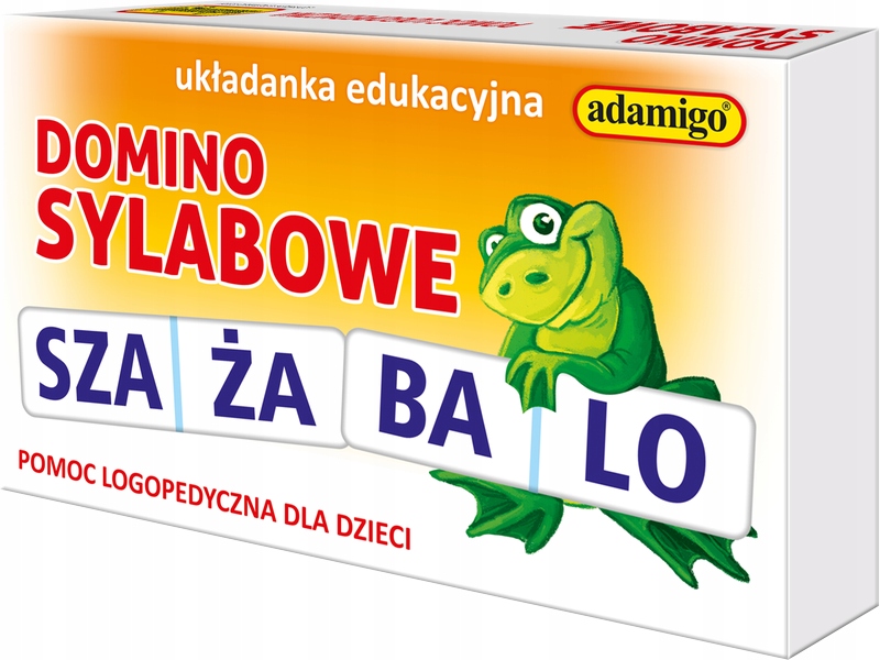 

Gra Domino Sylabowe Pomoc logopedyczna dla dzieci