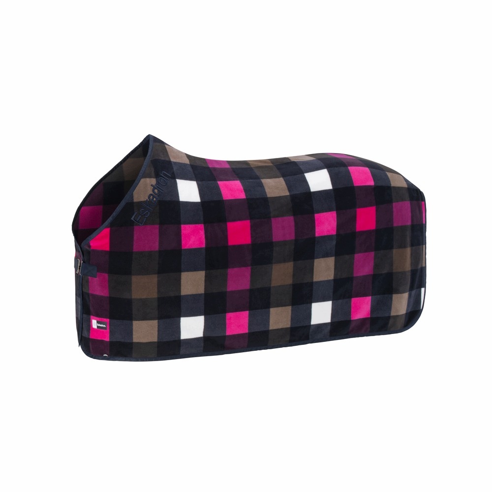 Eskadron Derka Fleece Check Dynamic 26 Navy-white-powder Taupe-lipstick 135