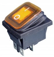 

Przełącznik hermetyczny KCD2 12V zółty