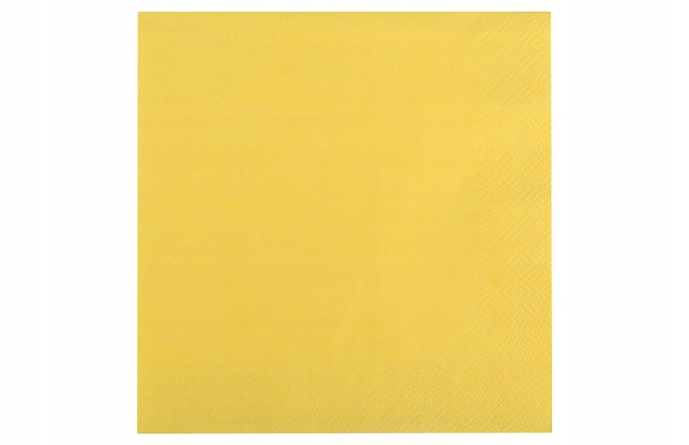 

Serwetki papierowe 33x33 cm 20 sztuk żółty