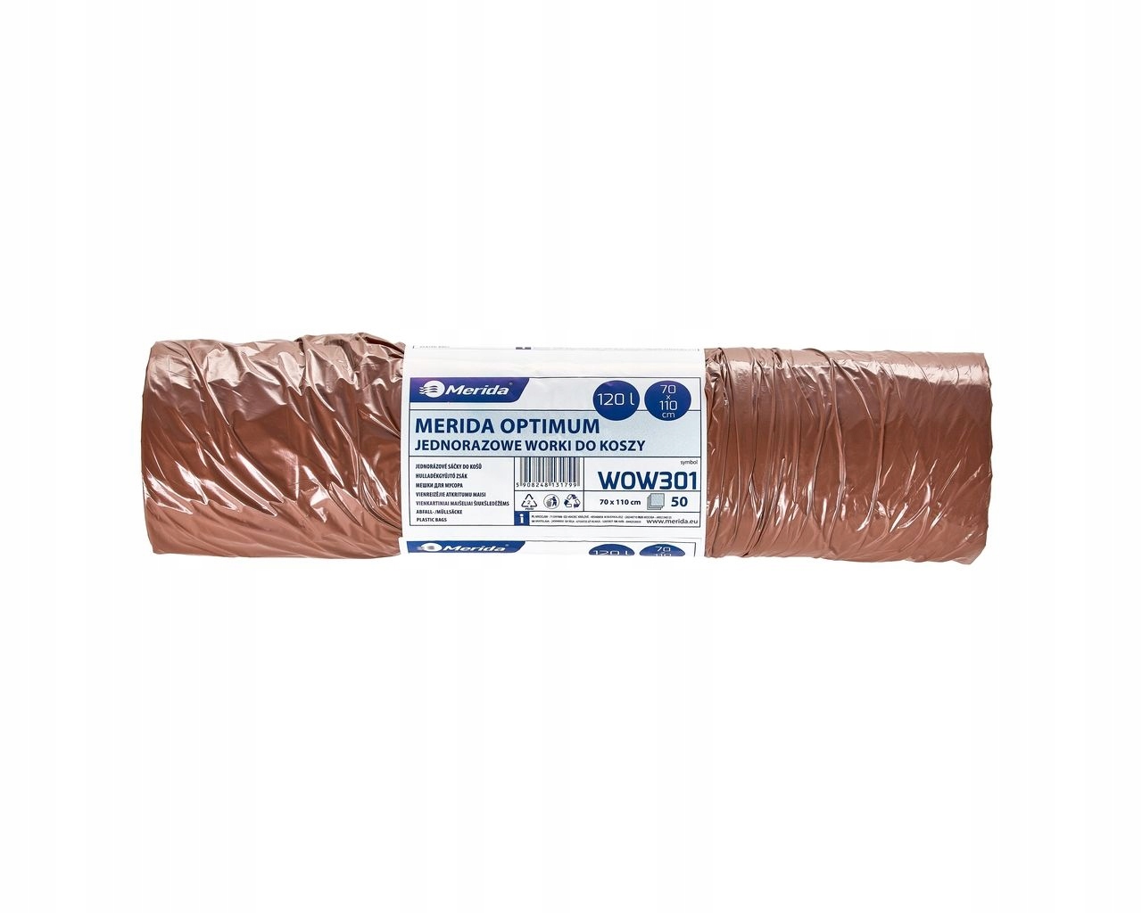 

Merida Worki Na Śmieci Brązowe 120 Litrów 50 Sztuk