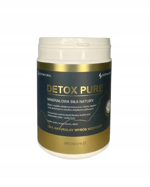 Zeolit Medyczny Detoxpure Detoks Oczyszczanie Jelit 400 Gram Proszek