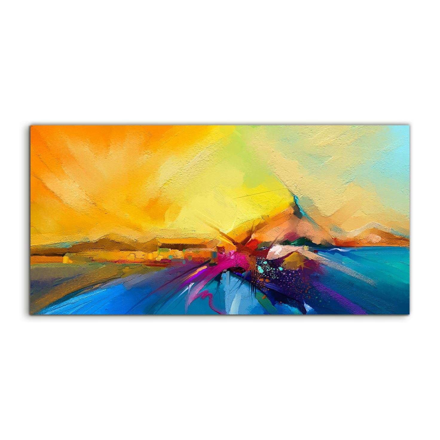 Akrylový obraz 100x50 ako darček Akvarely Umenie