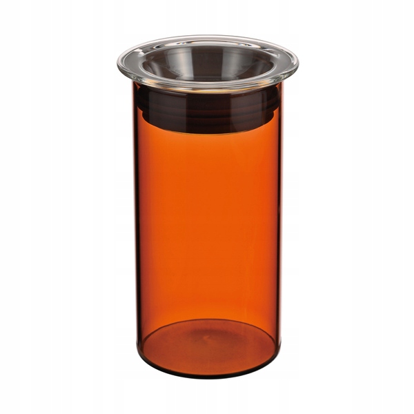 Hario Colors Canister – nádoba na kávu a čaj 400 ml – jantarová barva
