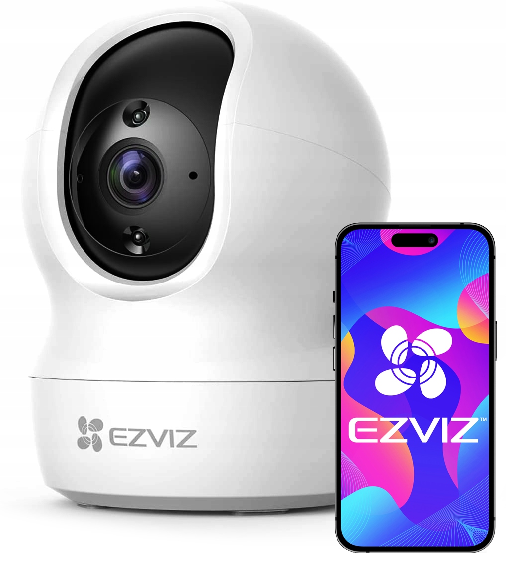 WiFi kamera opatrovateľka Ezviz CP1 Pro 8MPx 4K Otočná s obojsmerným zvukom a automatickým sledovaním