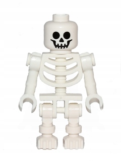 Lego Szkielet Kościotrup Skeleton Castle Piraci Trup gen047 Hallowen 1 szt